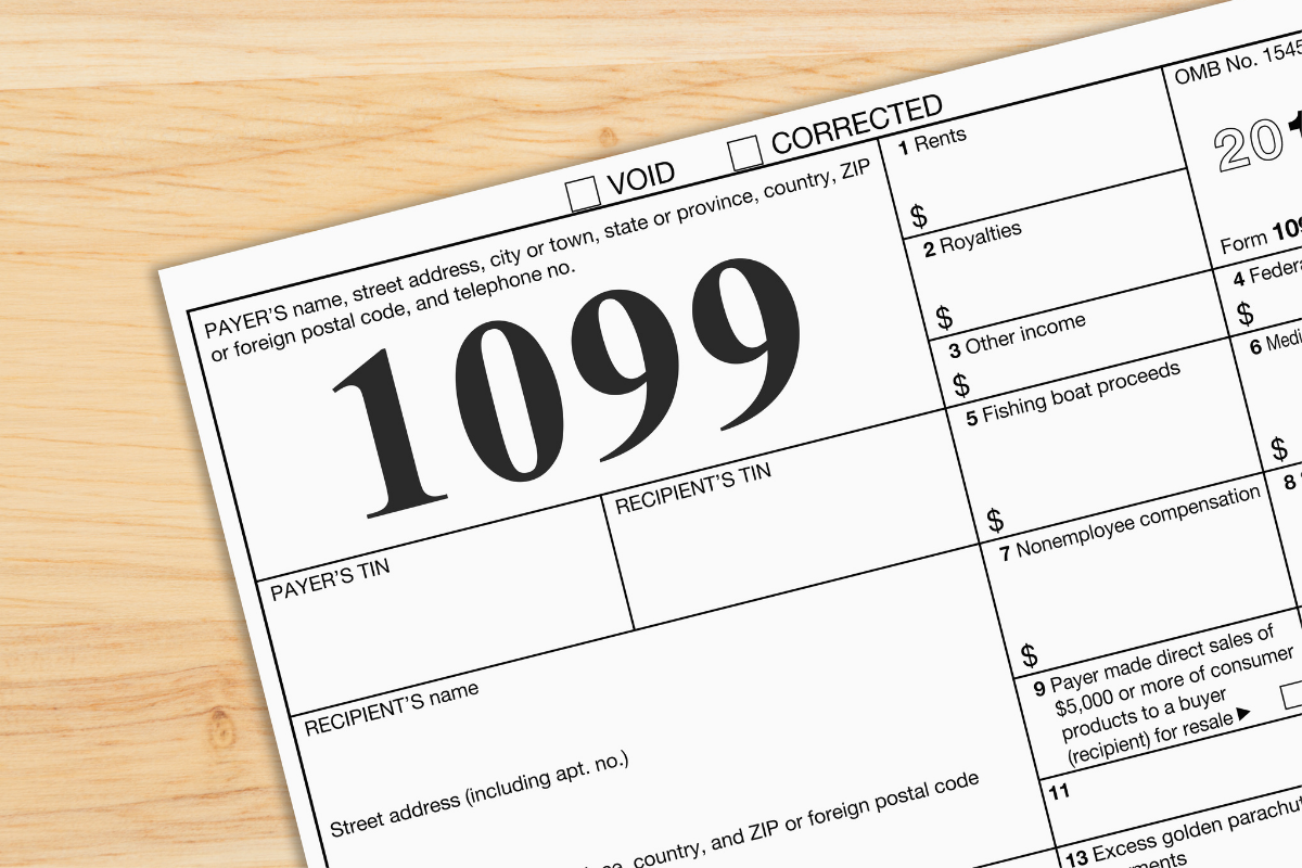 IRS 1099 Form
