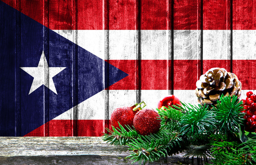 Puerto Rico Flag in reference to tax law