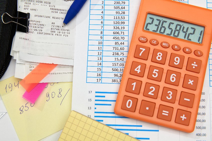 Calculator and spreadsheet to calculate sales tax