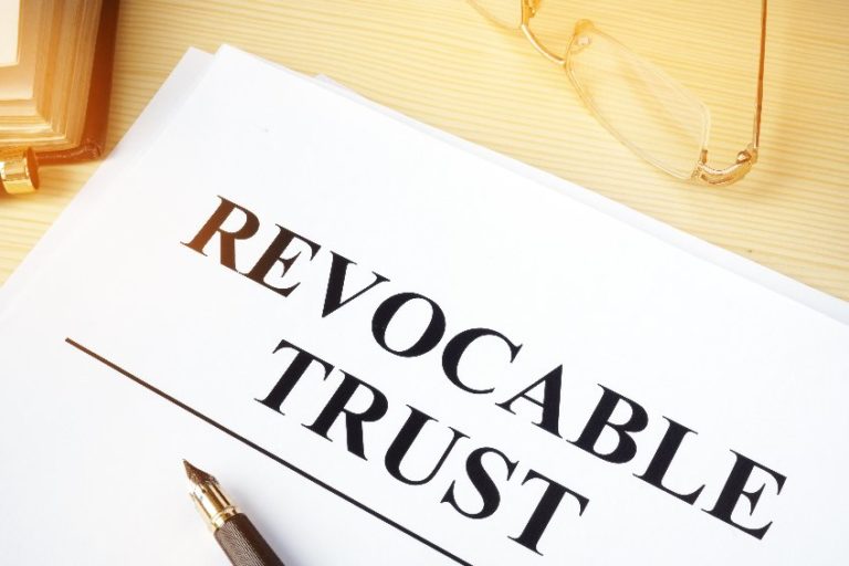 Revocable trust document