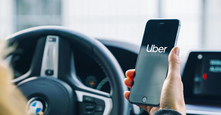 Driver with an NEMT app