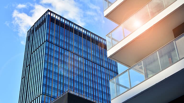 A photo of a commercial property